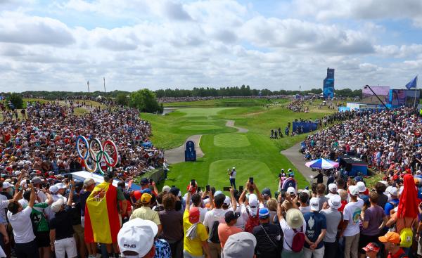 The first tee at Le Golf National