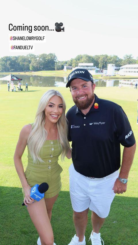 McCann poses for a photo with Lowry