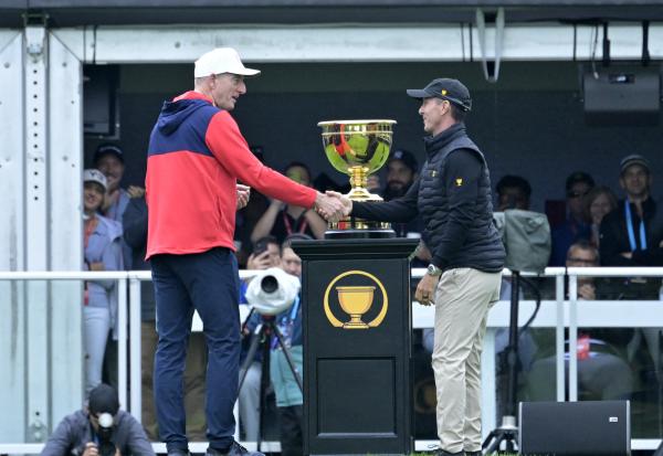 Jim Furyk and Mike Weir