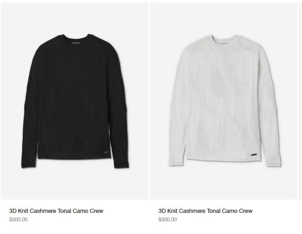 Tiger Woods Cashmere Collection