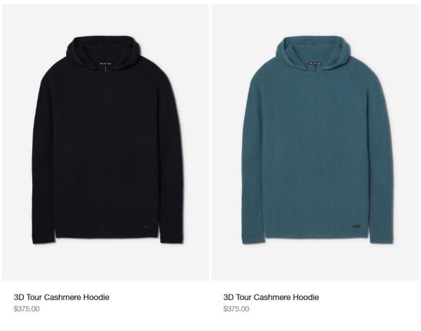 Tiger Woods Cashmere Collection