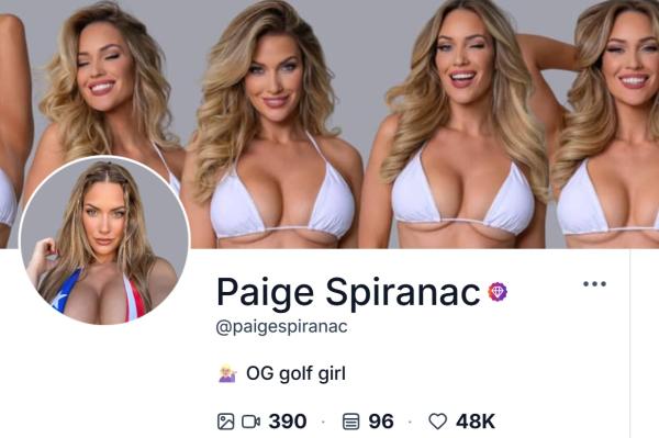 Paige Spiranac Passes Page