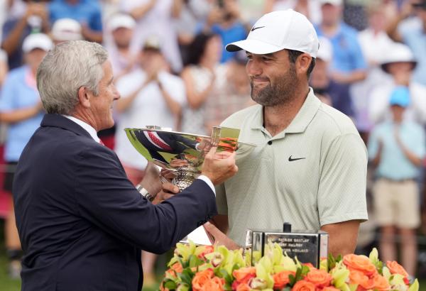 Scheffler won the FedEx Cup this season