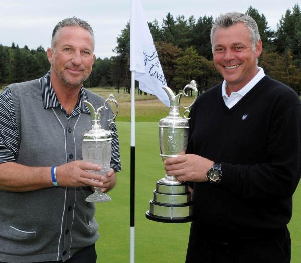 Clarke celebrates at Archerfield Links