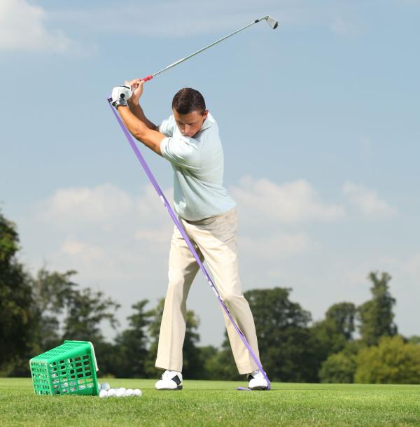 Stabilise your swing with GolfBand