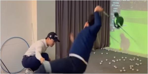 WATCH: When long drive training goes horribly and painfully wrong!
