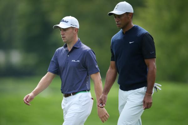Tiger Woods and Justin Thomas beat Rory McIlroy and Justin Rose to win Payne's Valley Cup