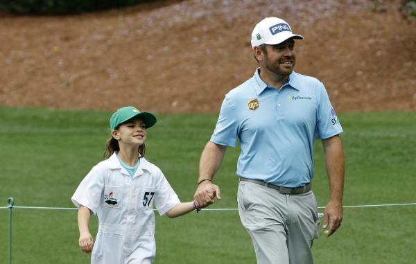 Louis Oosthuizen holes MONSTER PUTT in par-3 contest at The Masters