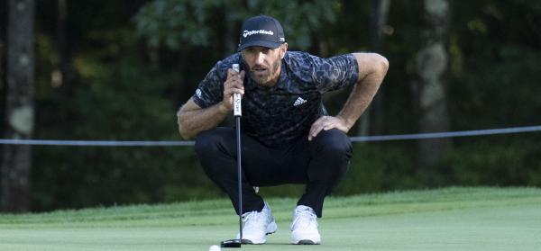 Dustin Johnson slams in eagle putt to win first LIV Golf playoff in Boston
