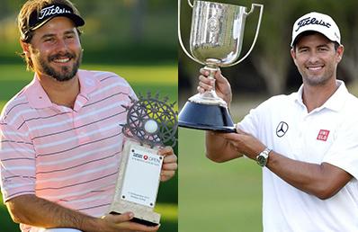 In the Bags: Victor Dubuisson and Adam Scott