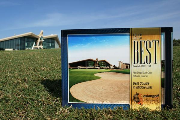 Abu Dhabi Golf Club wins best course in the Middle East second year running