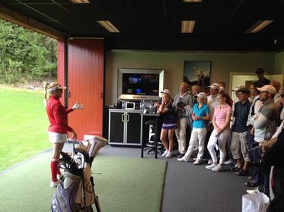 Gulbis opens TaylorMade Performance Centre in Norway