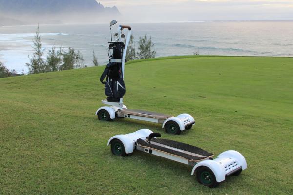 GolfBoard surfs onto UK courses