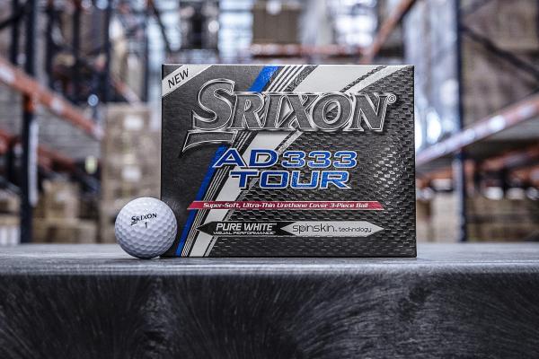 Srixon launch third generation AD333 TOUR golf ball 