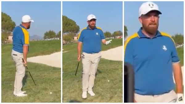 Shane Lowry rips into Ryder Cup marshal in comical video