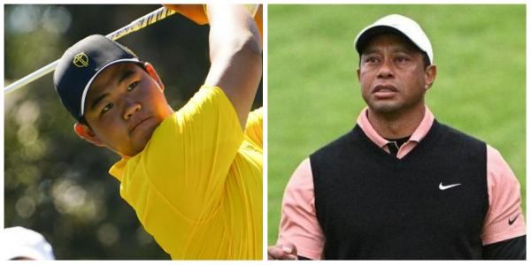 Tiger Woods had a STAGGERING NUMBER of wins before Tom Kim was born...