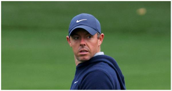 It looks like Rory McIlroy is still sulking?! "Not seen this for some time..."