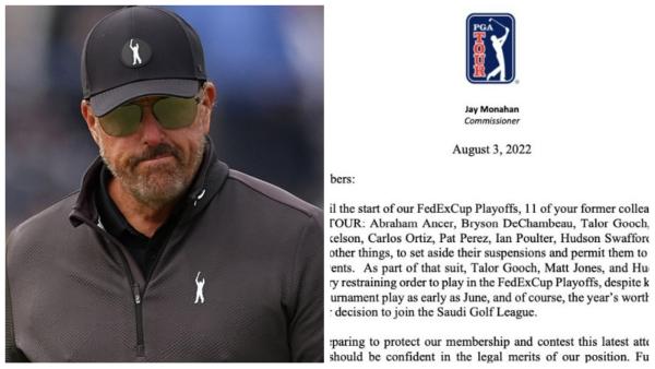 PGA Tour's Jay Monahan HITS BACK after LIV Golf players file antitrust lawsuit