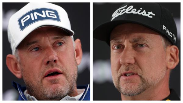 "If Vladimir Putin had a tournament, would you play?" Poulter & Westwood respond
