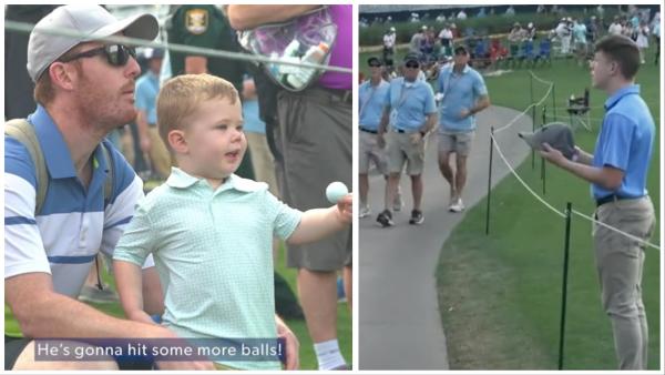 Flipping at Rory McIlroy and cuteness overload in crowd at The Players