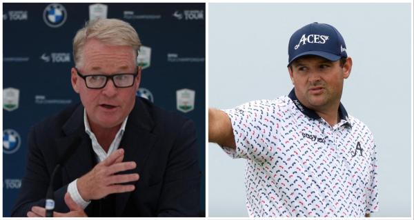 "Great merger, huh?!" Patrick Reed with explosive (!) comments at The Open
