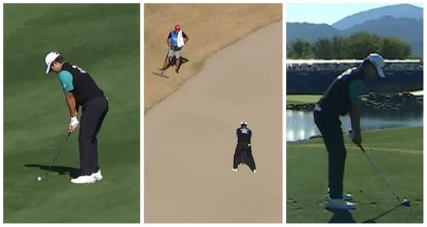 WATCH: PGA Tour pro makes an 8 after horrendous luck...then his fortunes changed!