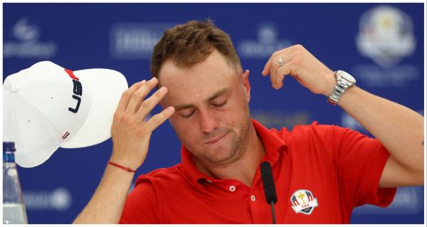Justin Thomas offers six words to his Ryder Cup haters