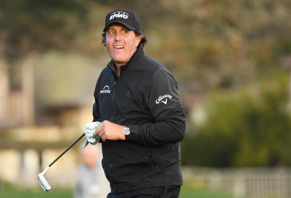 Phil Mickelson closes in on AT&T Pro-Am