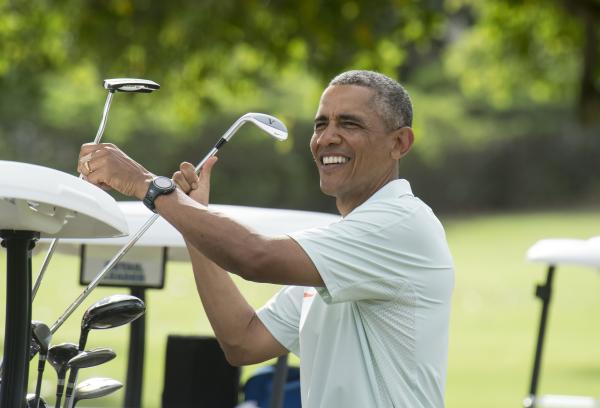 barack obama maryland golf exclusion row