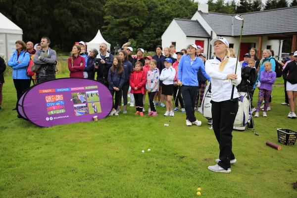 Meadow and Maguire support Golf4Girls4Life and 20x20 campaign 