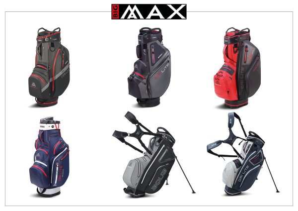 BIG MAX reveals six new golf bags for the new season