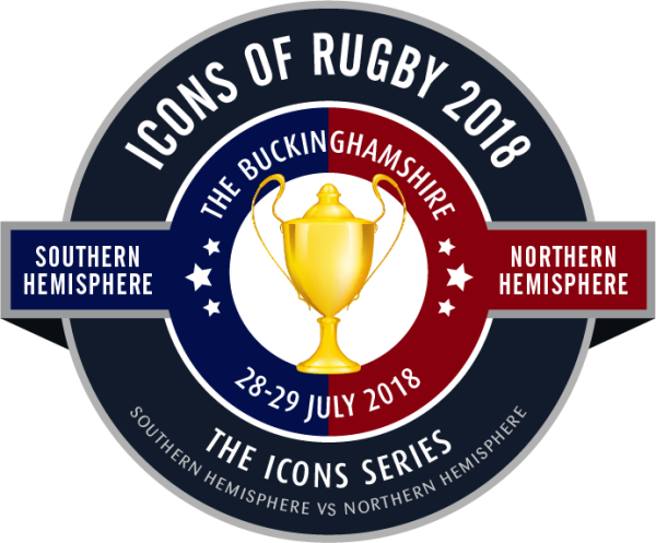 Galvin Green supporting ICONS of Rugby at the Buckinghamshire