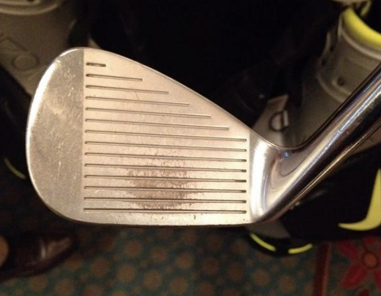 Remember this ridiculous picture of Tiger's irons from 2005?