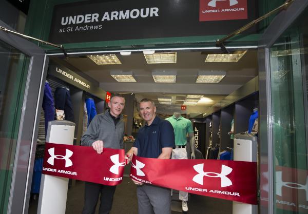 Under Armour opens St Andrews shop