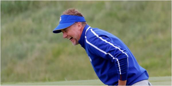 Ian Poulter puts Ryder Cup woes aside and posts HILARIOUS pic mocking his caddie
