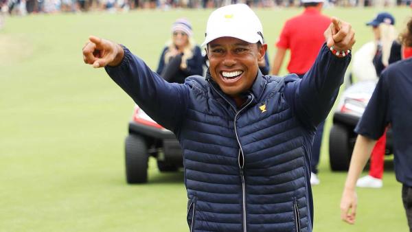 Tiger Woods leads United States to victory at Presidents Cup