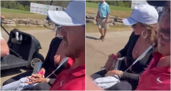"Get it out of my face, man!" Brooks Koepka SNATCHES phone from fan