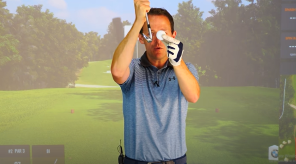 How to hit the golf ball first and then the turf with your irons