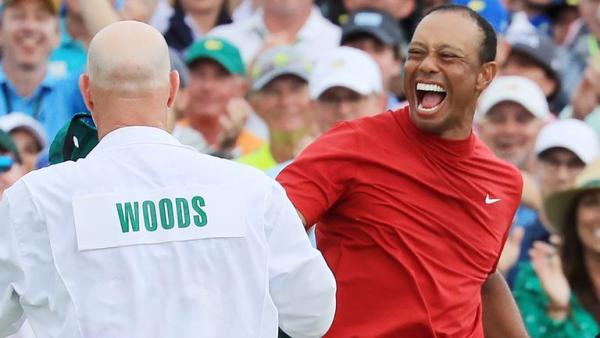 REVEALED! The text Tiger Woods sent Joe LaCava after winning Masters