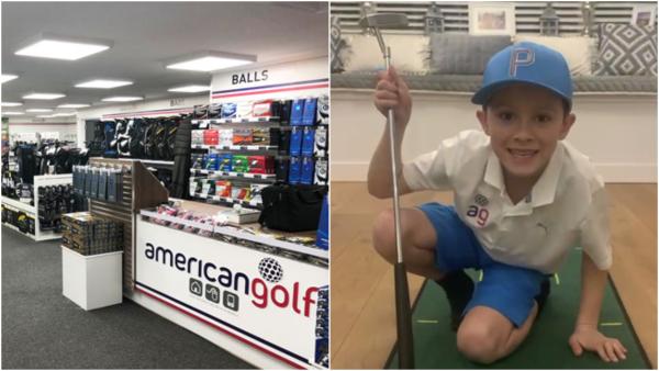 American Golf and child golf prodigy team up to keep golfers in the game