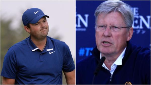 R&A chief defends Patrick Reed's Hero World Challenge bunker incident