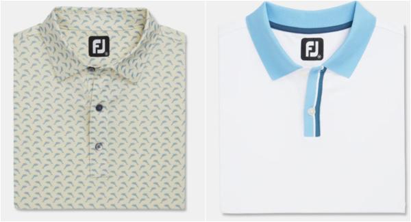 FootJoy have a STUNNING SELECTION of polo shirts...