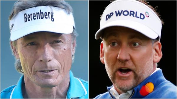 The Masters: Bernhard Langer BURNS Ian Poulter on Twitter!