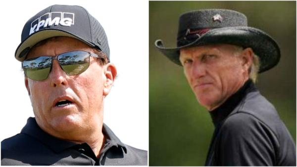 Greg Norman on Phil Mickelson: "He made a mistake... I feel sad for Phil"