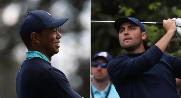 Tiger Woods makes cut and Scottie Scheffler opens big lead at The Masters