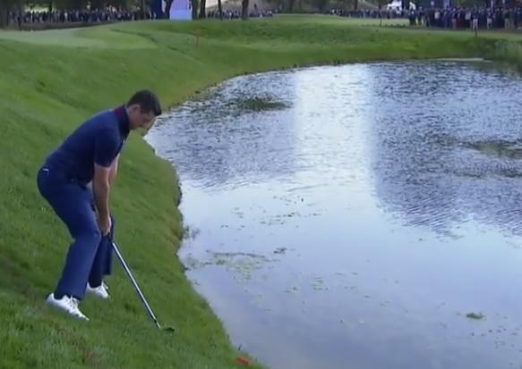 McIlroy and Poulter come up with the birdie of Friday at the Ryder Cup