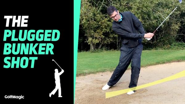 Howto play the plugged bunker shot