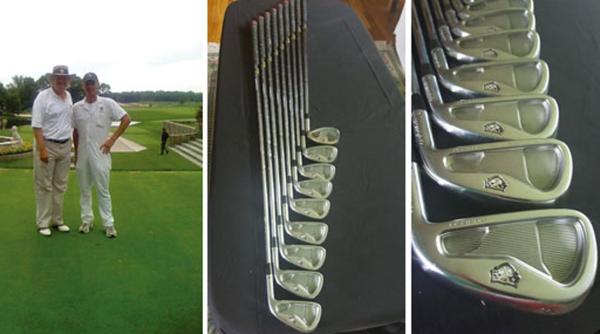 donald trump taylormade irons to sell for $30,000