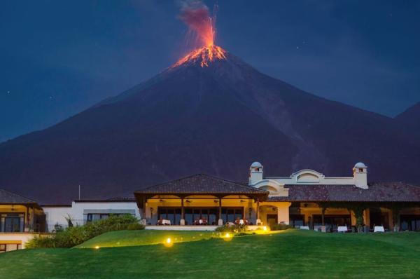 WATCH: Volcanic eruption engulfs PGA Tour site in Guatemala