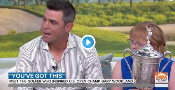 Woodland surprises Amy on Today show